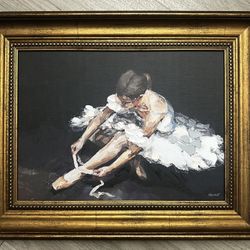 Ballarina Painting 13” X 19”
