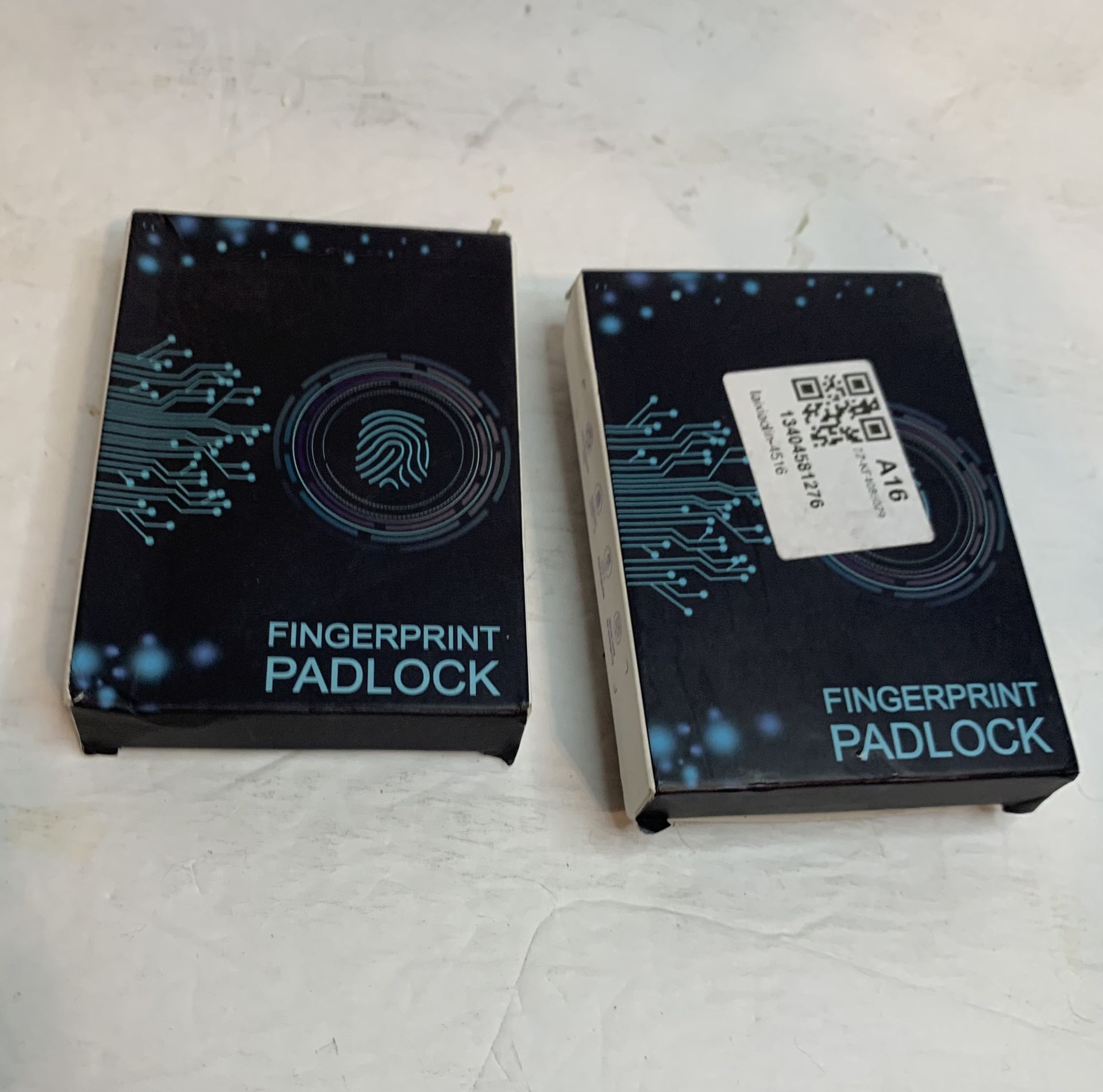 Two Fingerprint Padlocks Keyless Biometric Lock