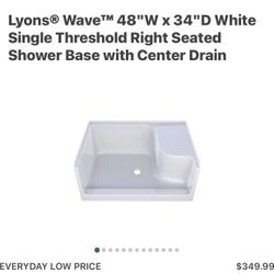 Shower Base 34x48