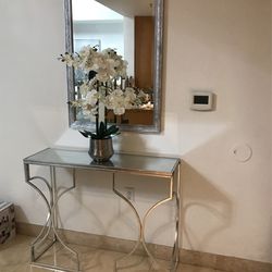 Consola Con Su Espejo 
