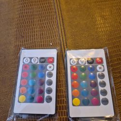 Two Small LED Lighting remote control