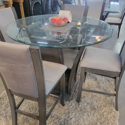 Nuevo Juego De Comedor4🪑 Sillas  Pagó Inicial Es De $54 No Se Necesita Crédito 💳