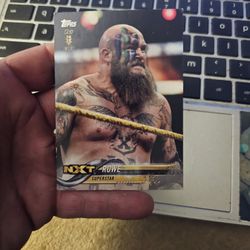 Rowe Wwe Card