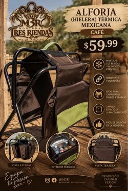 Hielera para Montura/ Cooler for Saddle