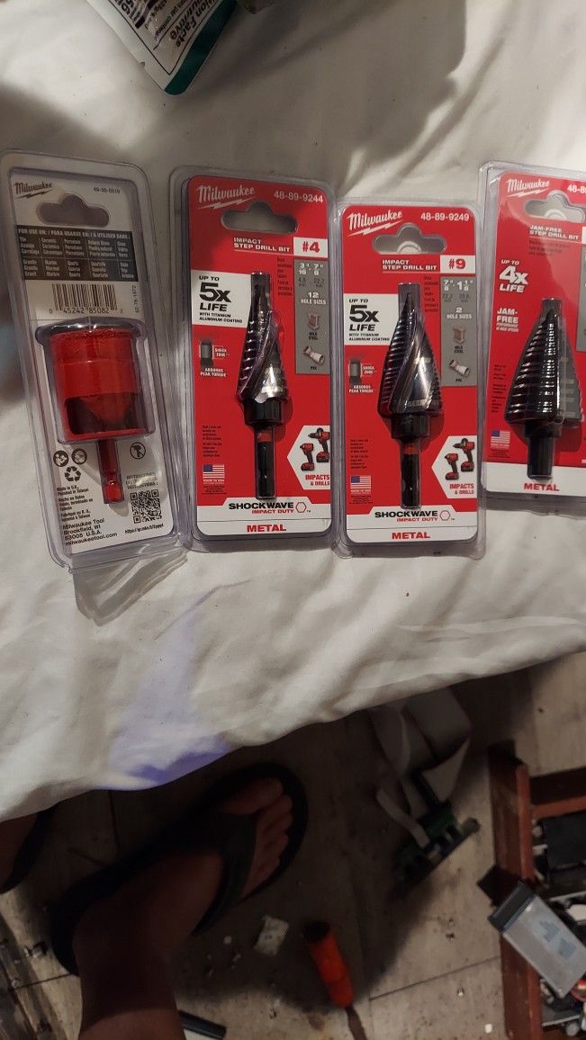 Milwaukee Step Drill Bit