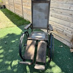 Antique Wheel Chair Unique 