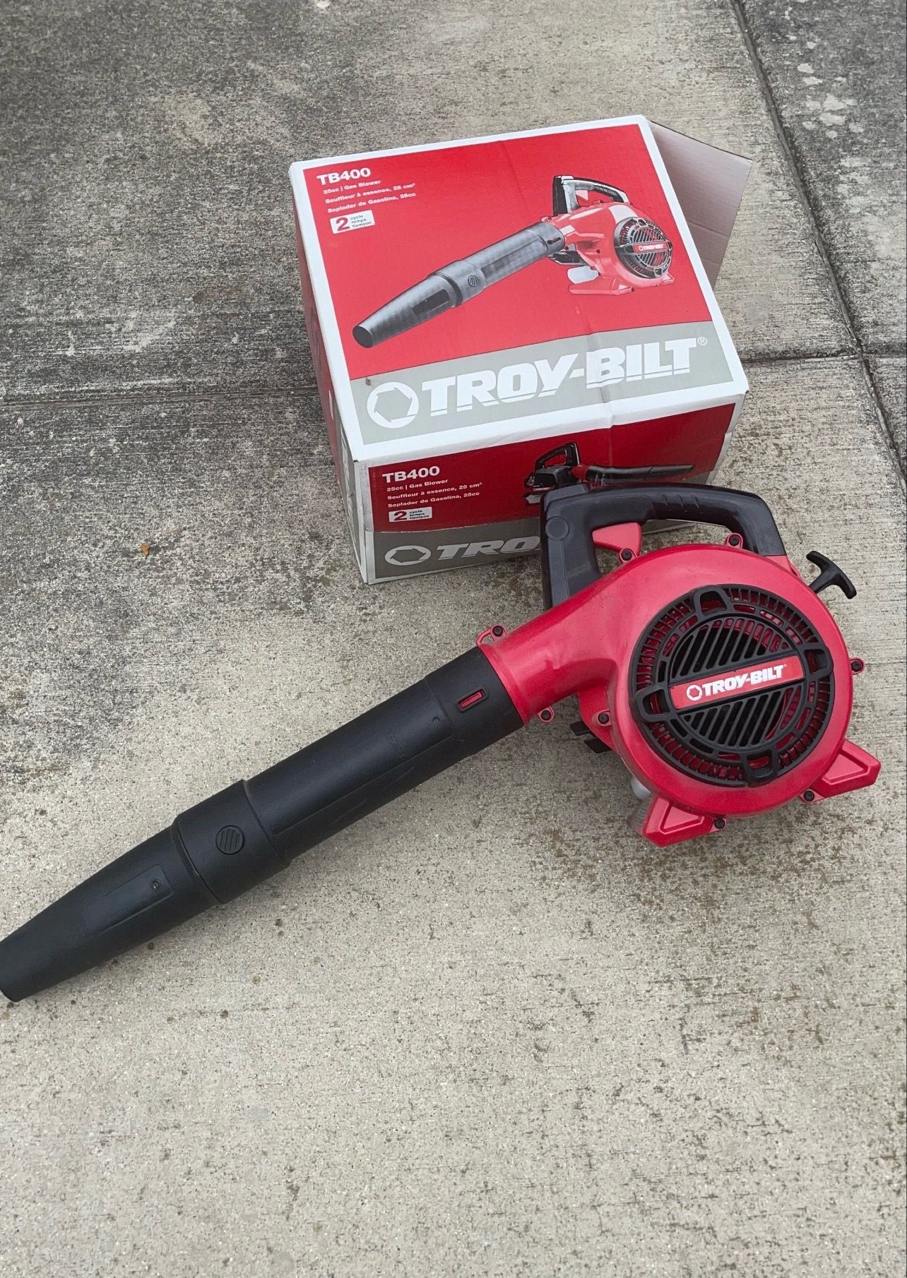 Troy-Bilt TB400 Gas Blower