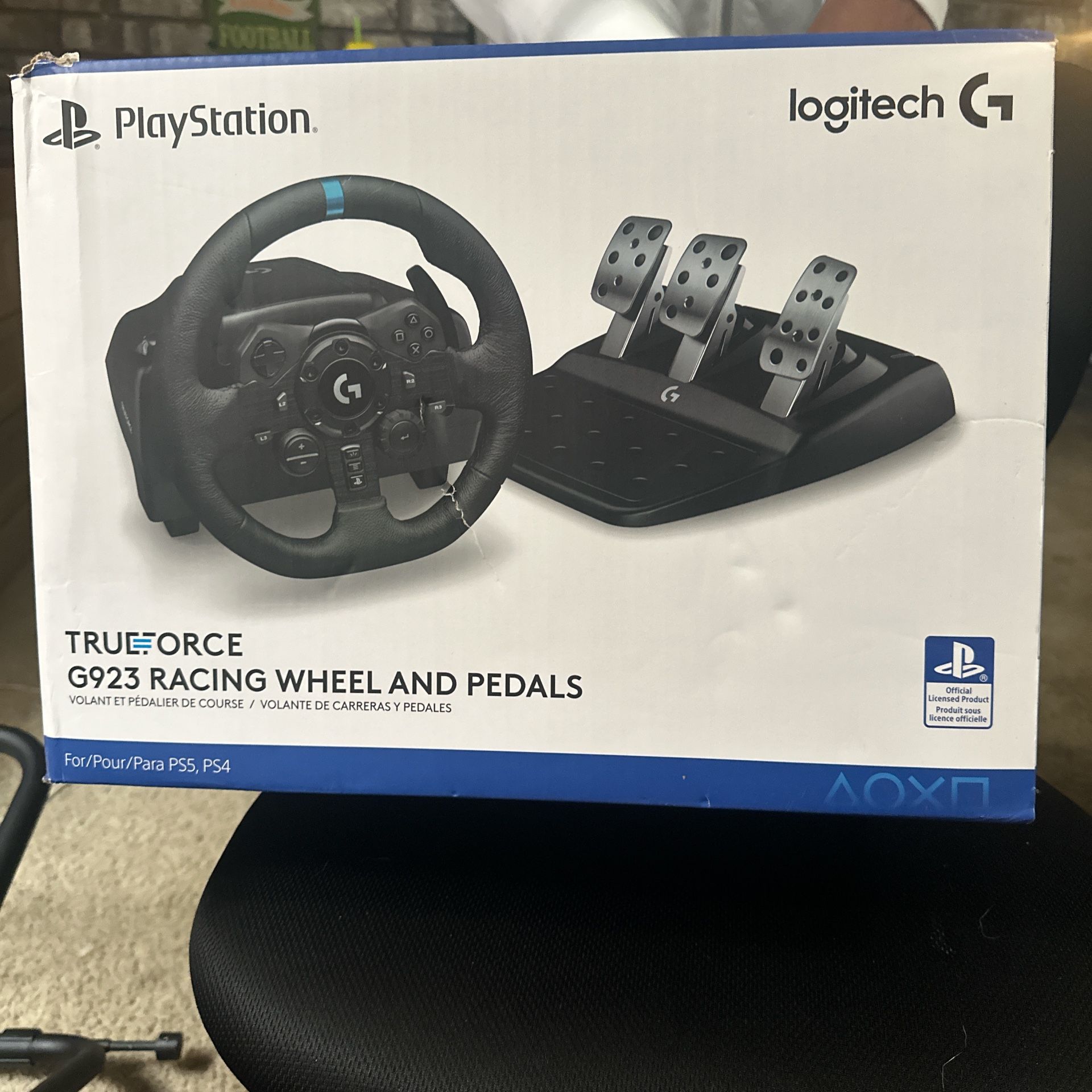 PlayStation G923 Racing Wheel And Pedals