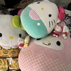 Hello Kitty Plushies 