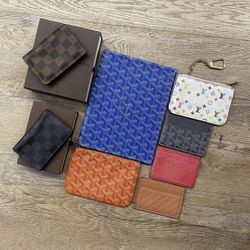 Louis Vuitton , Goyard , Gucci Designer