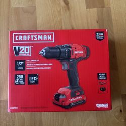 Craftsman V20 Drill w/battery and charger