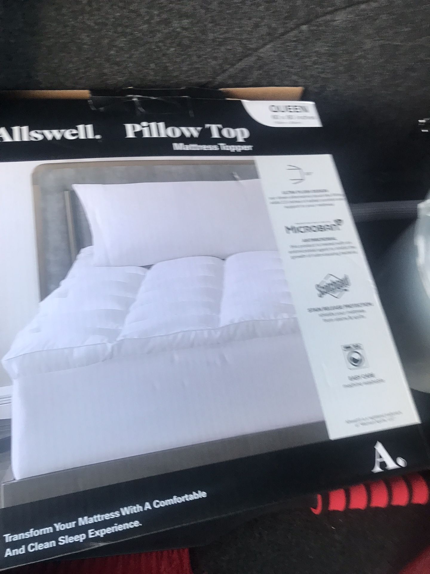 Pillow Top Mattress Pad 