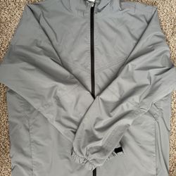 Nike Golf Blue Jacket Storm-Fit Swoosh Full Zip Athletic Men’s Size L
