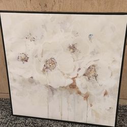 framed floral wall art print similar to the "Quiet Moments"