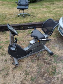 LifeCore 1050RB Recumbent Exercise Bike Free