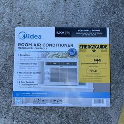 Midea 5,000 BTU 150 Sq ft Mechanical Window Air Conditioner | MAW05M1WWT | BRAND NEW