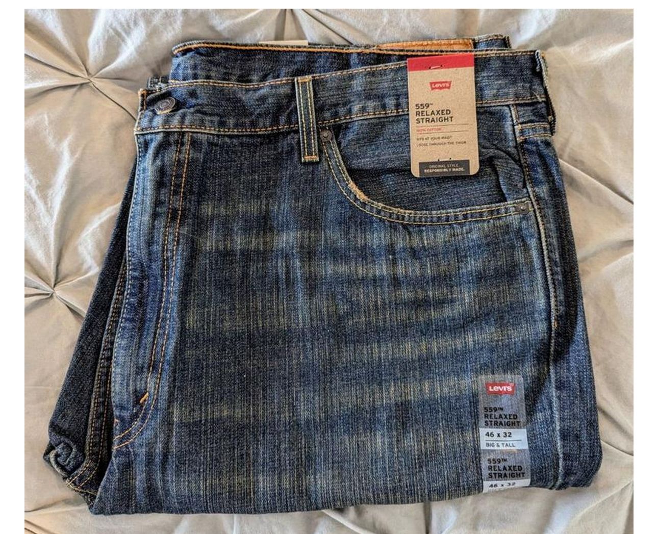 Levi's Men's 559 Relaxed Straight Fit Jeans
