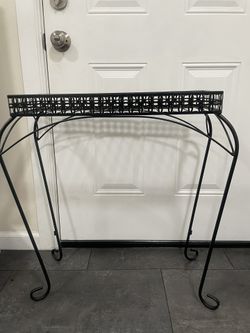 Black Plant stand x2