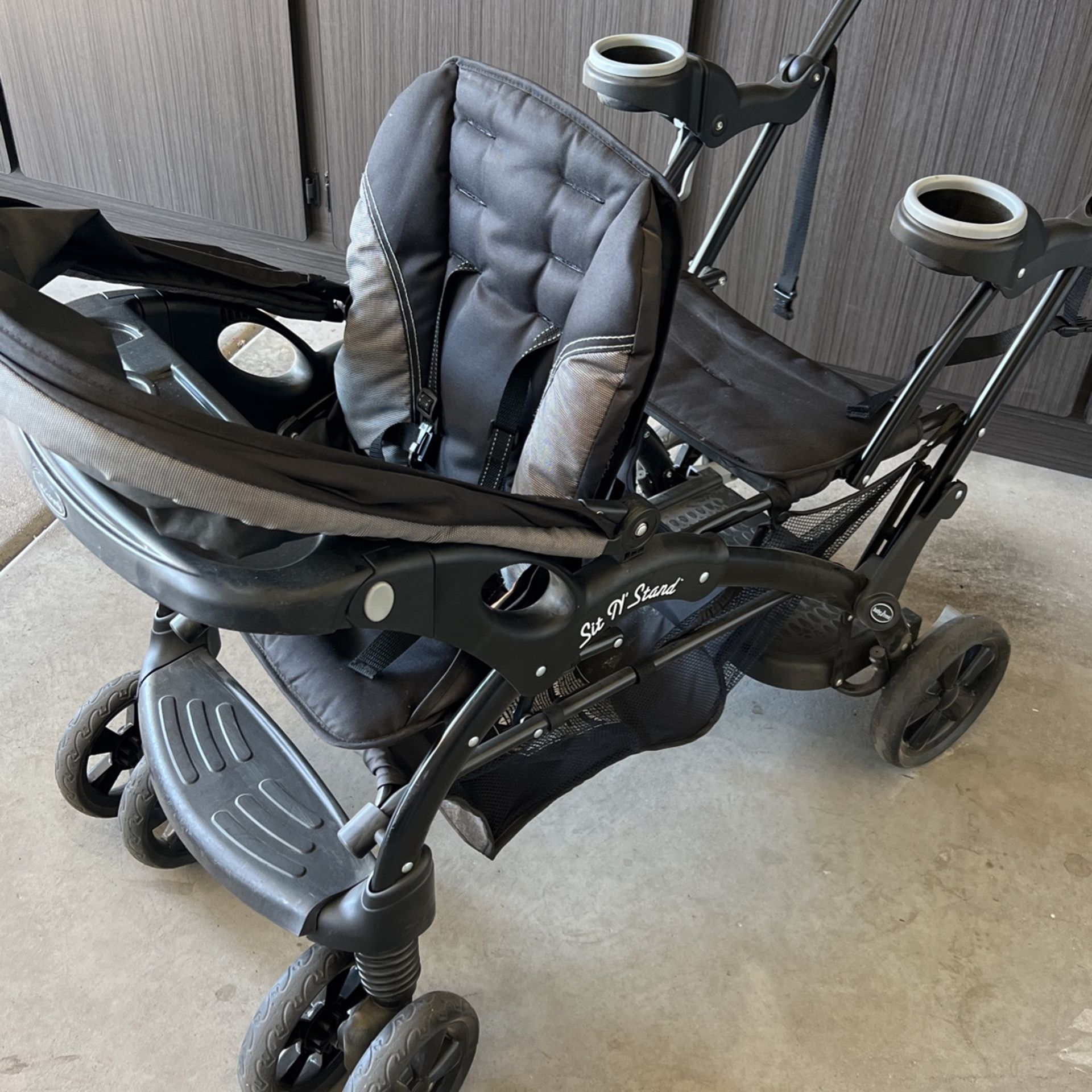 Sit and Stand Stroller