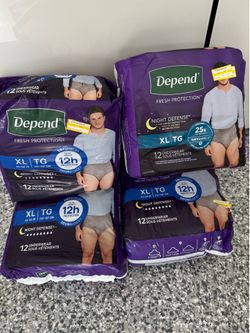 Adult underwear pull up diaper size XL