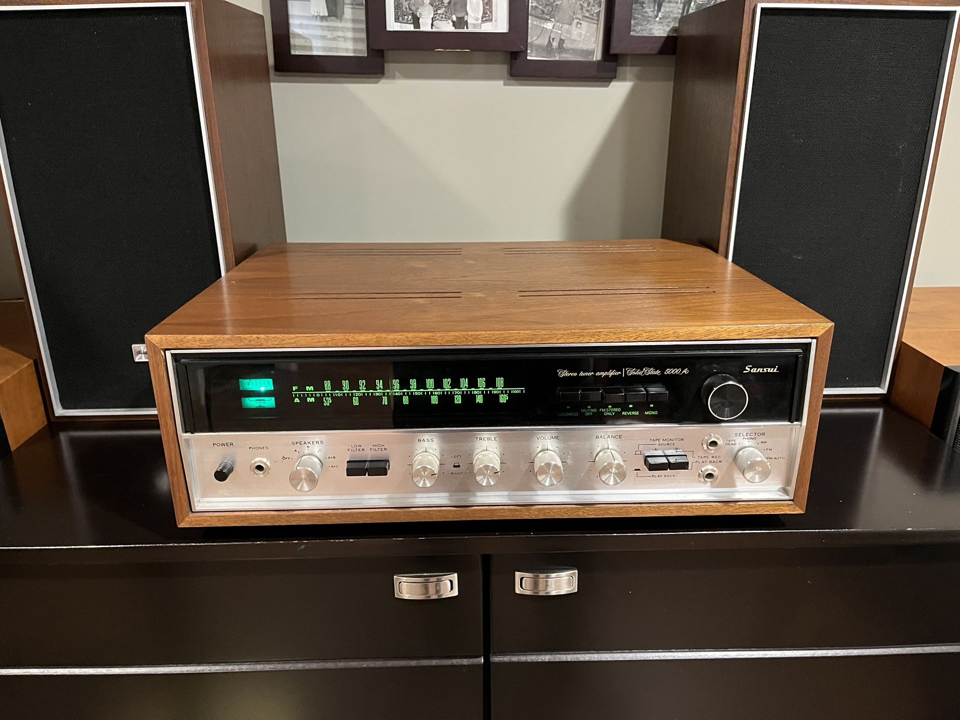 Sansui Stereo Receiver 