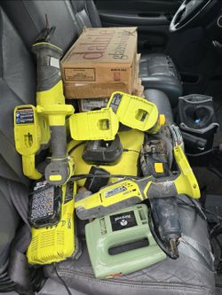 Ryobi Power hand tool set