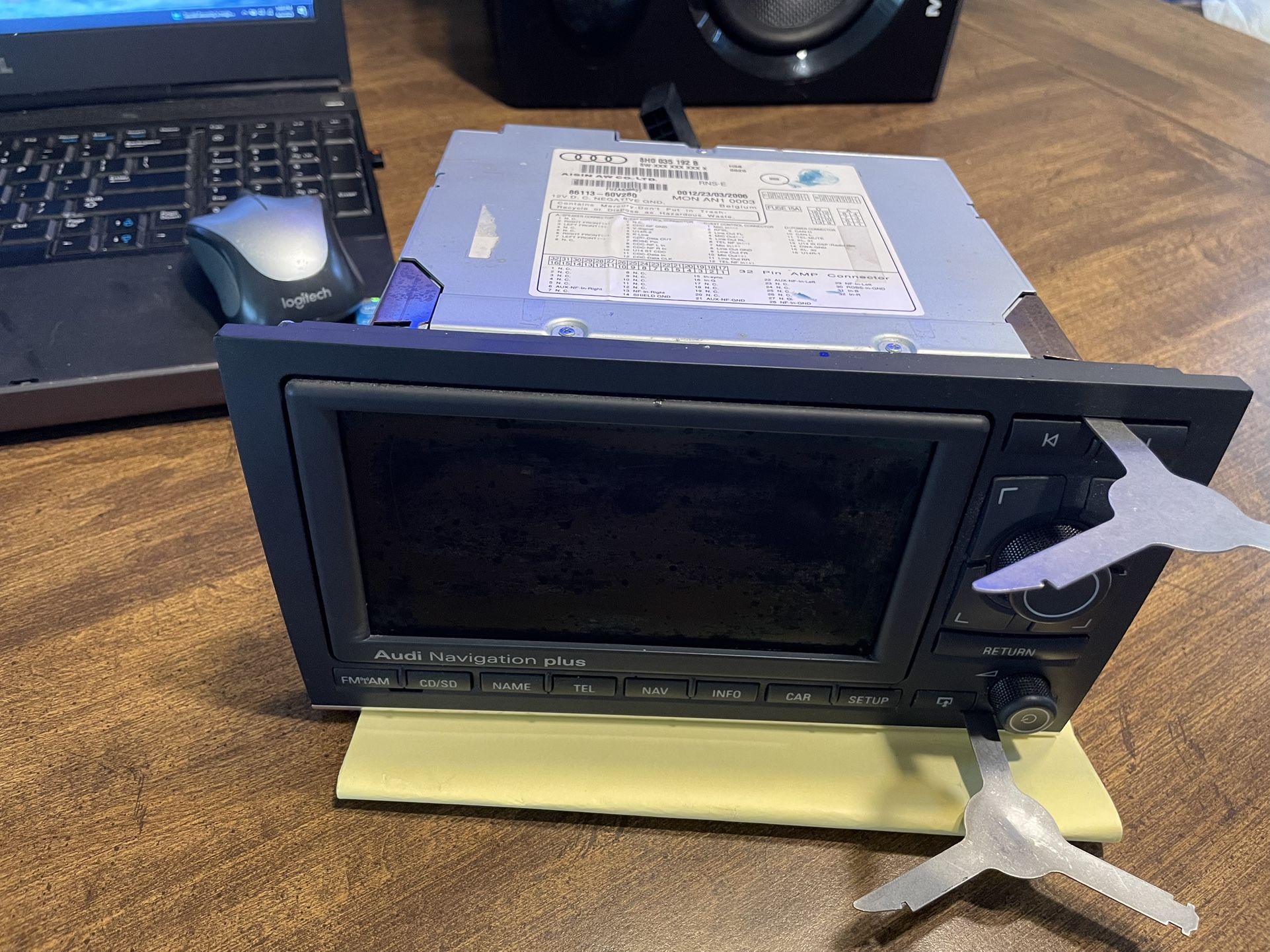 Audi Rns-E Radio/nav System B6 A4 Partout