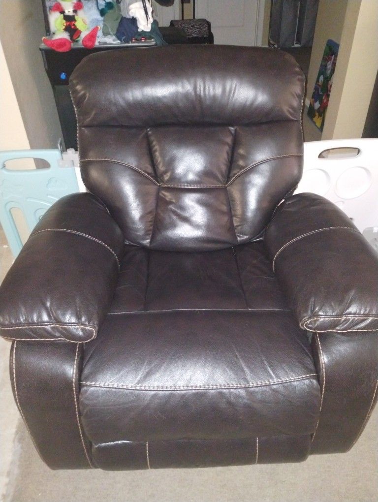 Brown Recliner 