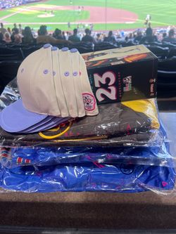 xxl puffer jacket, $25  two of tonight’s San Diego Padres Fernando Tatis Jr. City Connect Bobblehead SGA 9/8/2026 $40