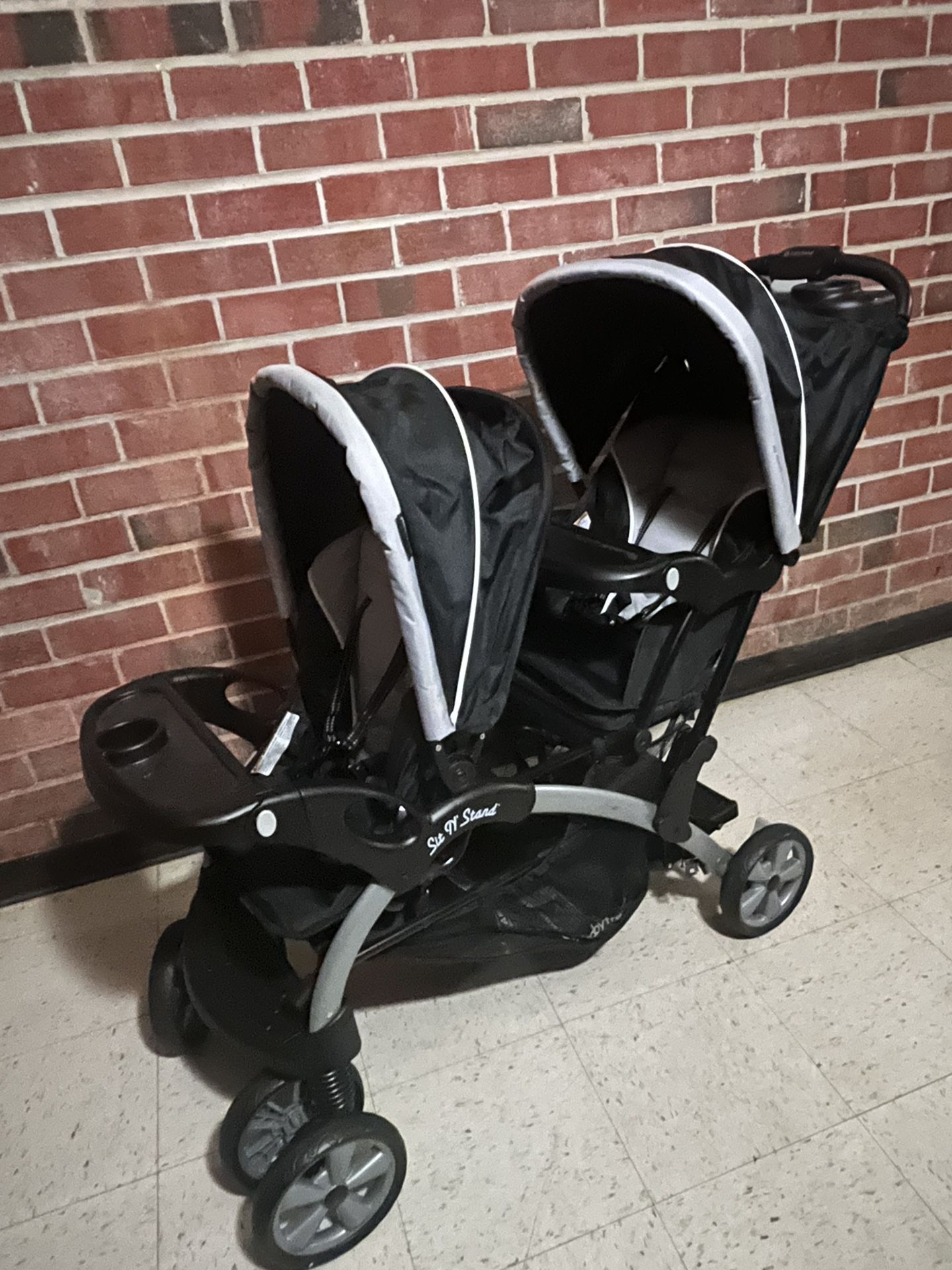 Twin Double Stroller (Car seat Compatible)
