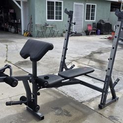 Marcy Olympic Weight Bench for Full-Body Workout MD-857