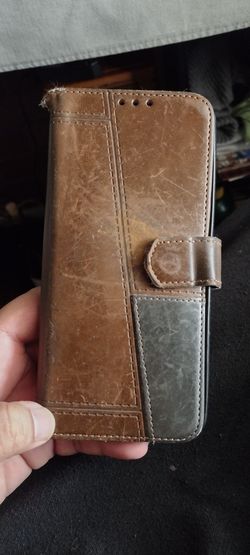 Motorola g stylus 5g / edge leather wallet case 