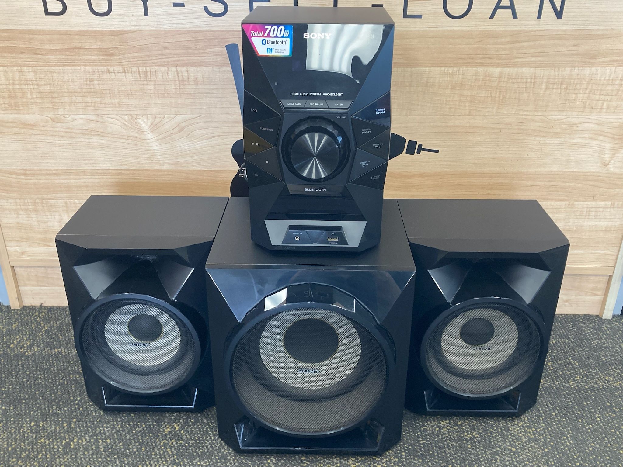 Sony MHC-ECL99BT Hi-Fi Shelf System