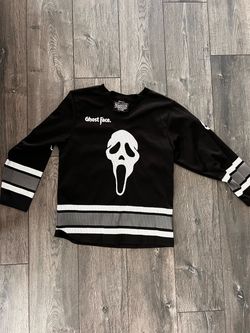 Ghost Face Scream Jersey Halloween Youth XL Like New