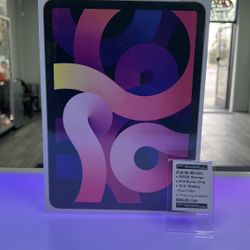 iPad Air 4th Generation (WiFi) 256GB Storage - Rose Gold - Brand New!