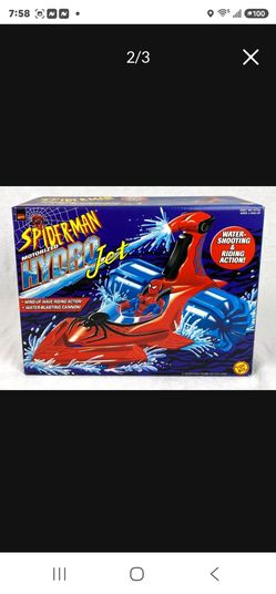 1998 SPIDERMAN HYDRO JET NIB