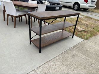 Wood/Iron Entertainment Center
