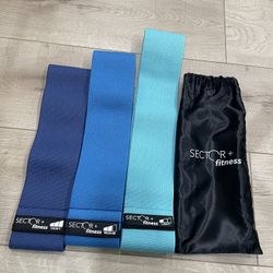 Sector Plus Fitness Booty Resistance Bands for Legs and Butt Exercises