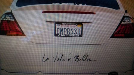 ITALIAN LIFE IS BEAUTIFUL car sticker