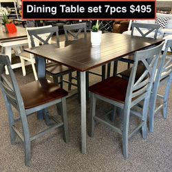 STORE CLOSING !!! New Dining  Table Set 7pc