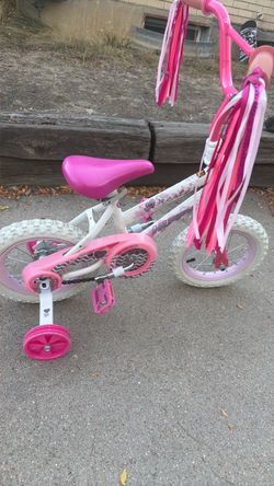 12”Huffy SeaStar Girls with Training Wheels