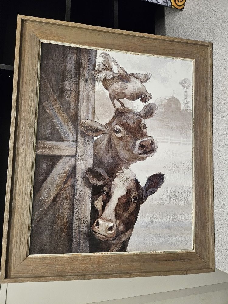 2 Cows And A Chicken