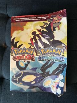 Pokemon Omega Ruby and Alpha Sapphire Guide book