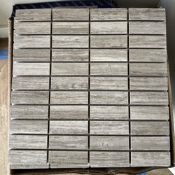 Tile Mosaic. Size 12x12. Made In Spain. Matte. Total 20 Sheets 