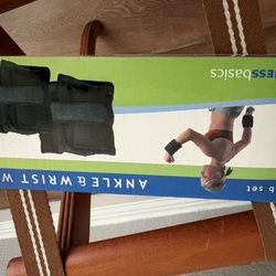 2 Lb Set  ankles, and wrist  Weights 