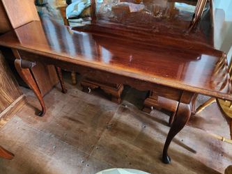 Vintage Georgian Cherry Wood Console Table