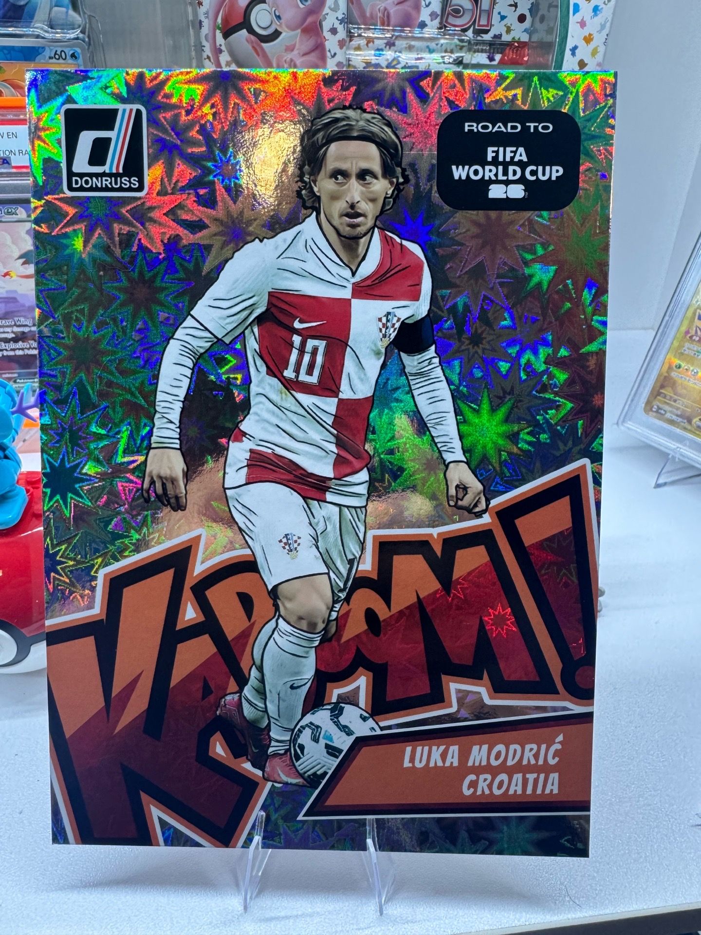 Luka Modric Kaboom Jumbo Card