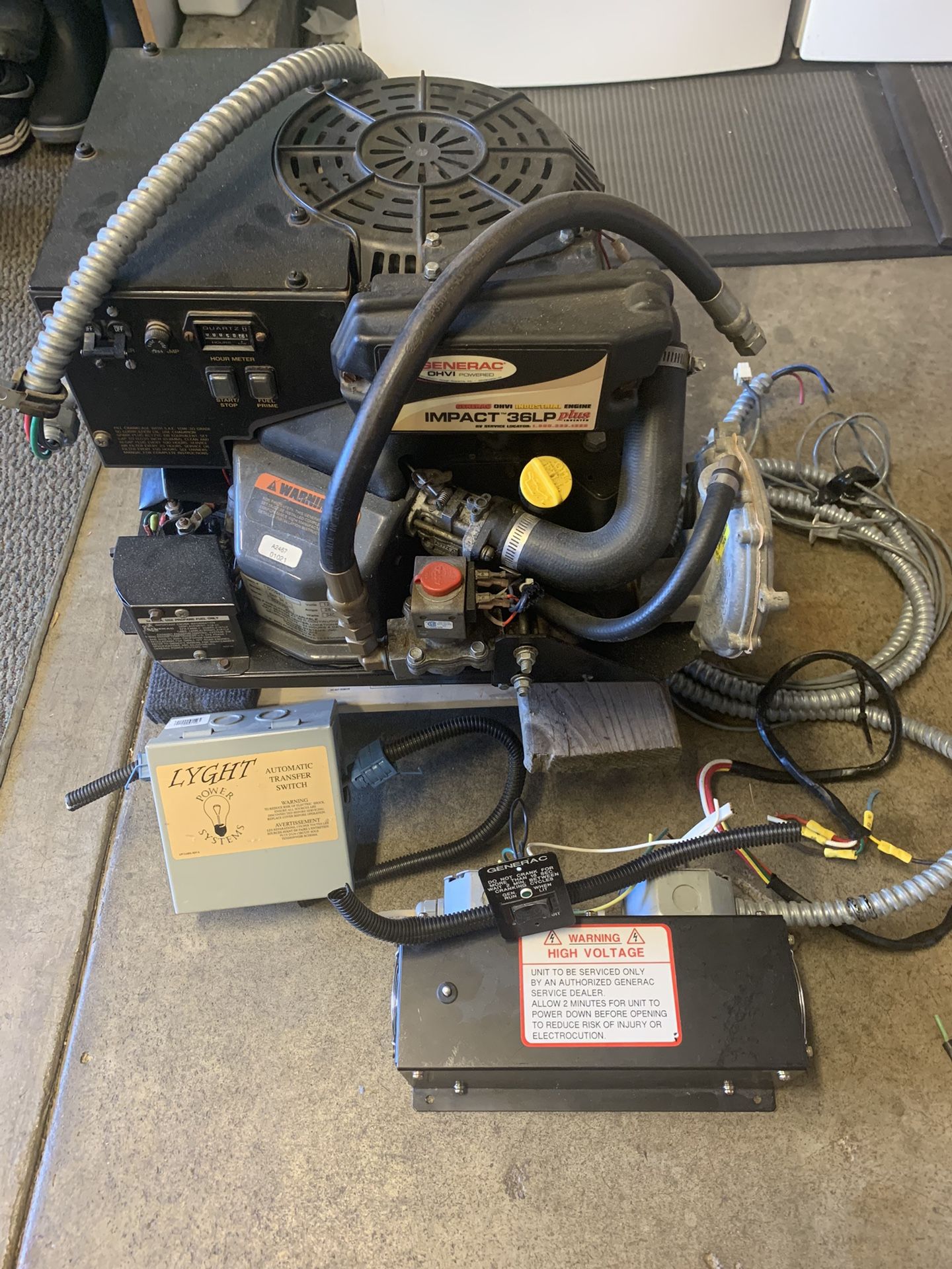 Generac  Impact 36lp Plus Inverter Generator 