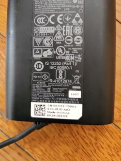 Dell Charger CN-06TFFF-75661-67S-OIJD-AO3