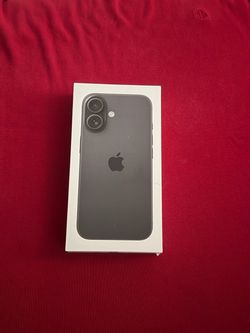 Apple iPhone 16 Black in Box t-mobile and metro
